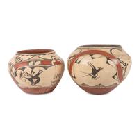 Zia Pottery Jars