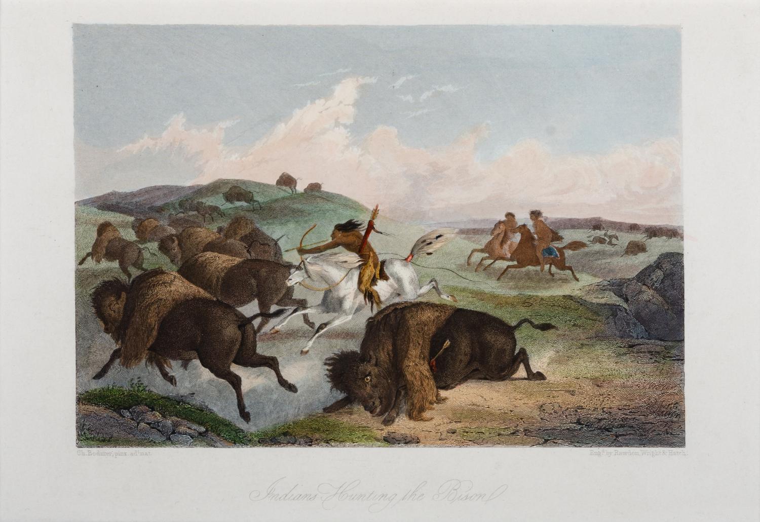 Indians Hunting the Bison