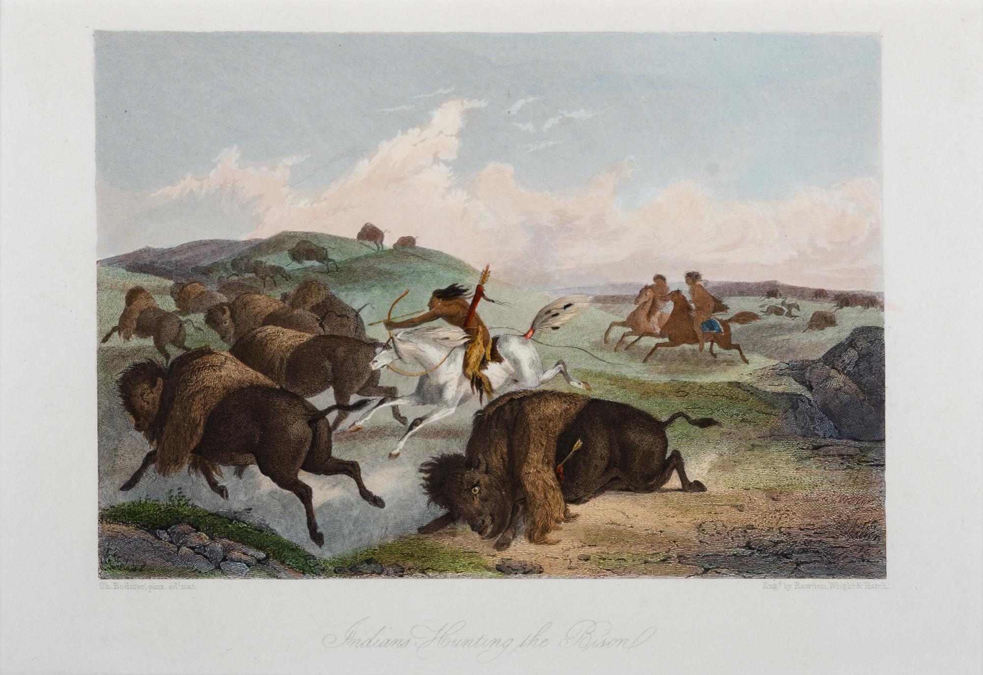Indians Hunting the Bison