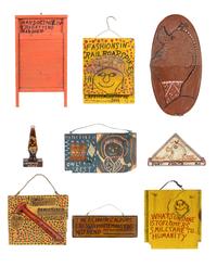 A Group of 9 Wall-Mounted Works
