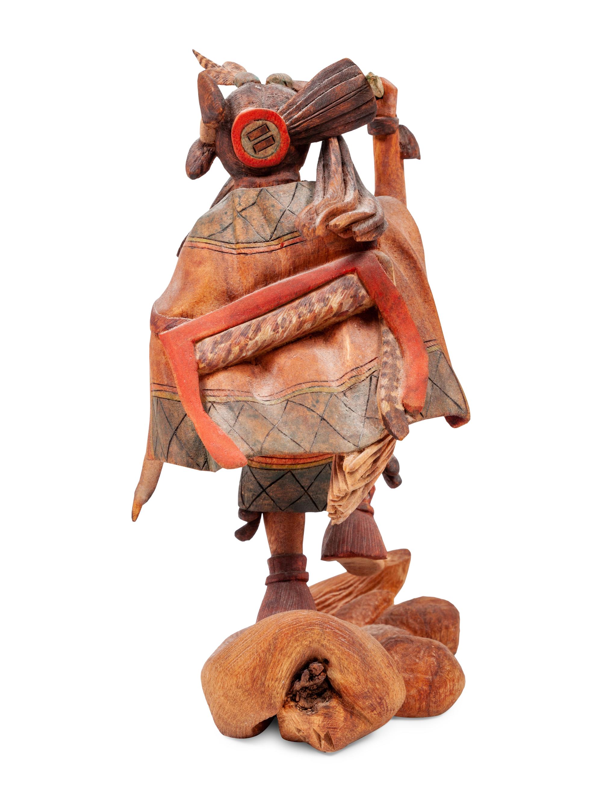 Warrior Woman Katsina Carving