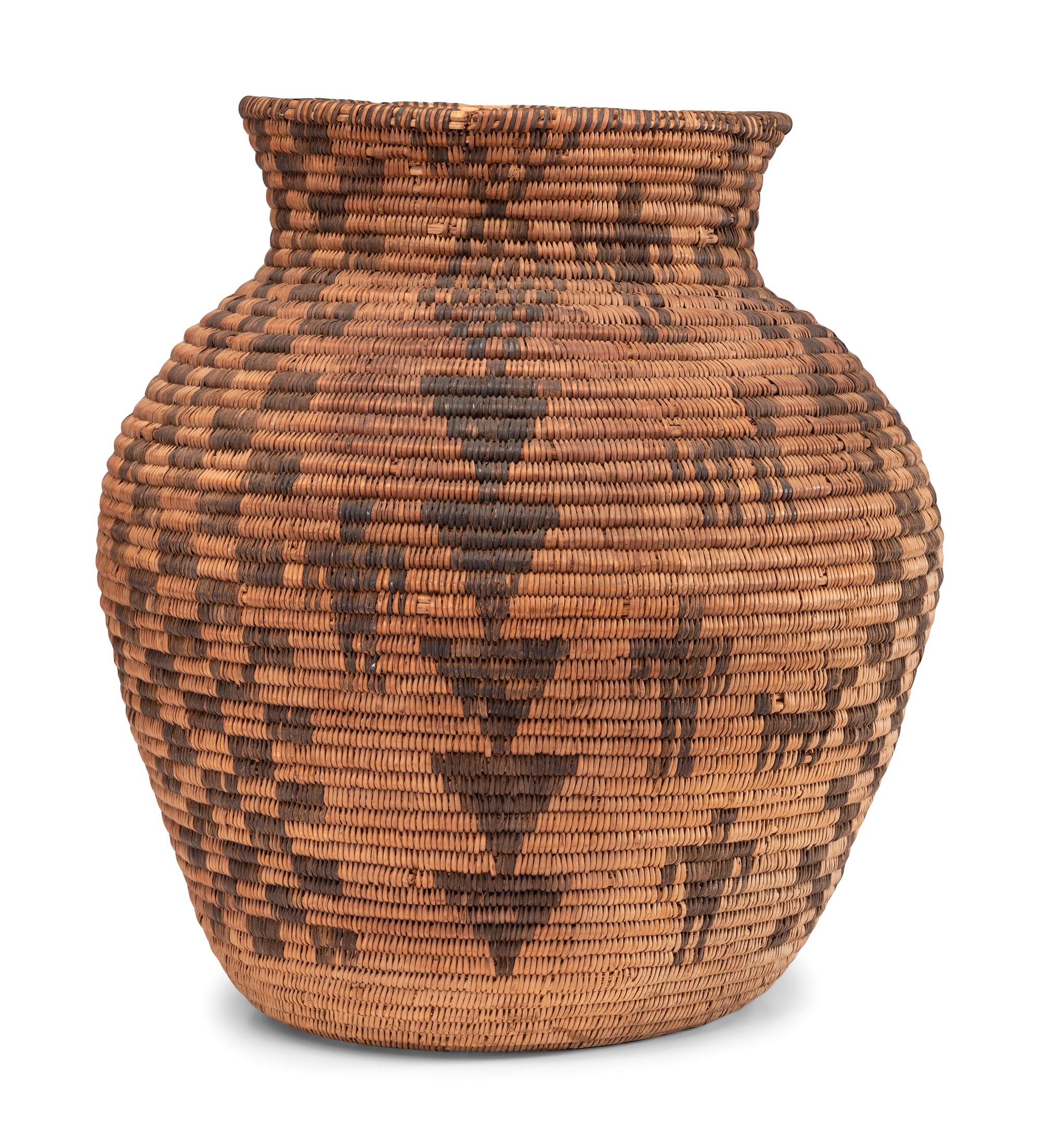 Apache Figural Basket