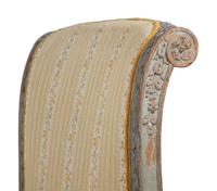 A Louis XVI Gray-Painted Daybed — LATE 18TH CENTURY