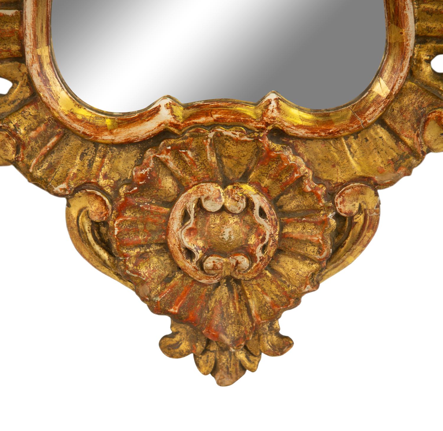 A Venetian Style Giltwood Mirror