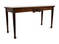 A George III Style Mahogany Serving Table — 19TH CENTURY