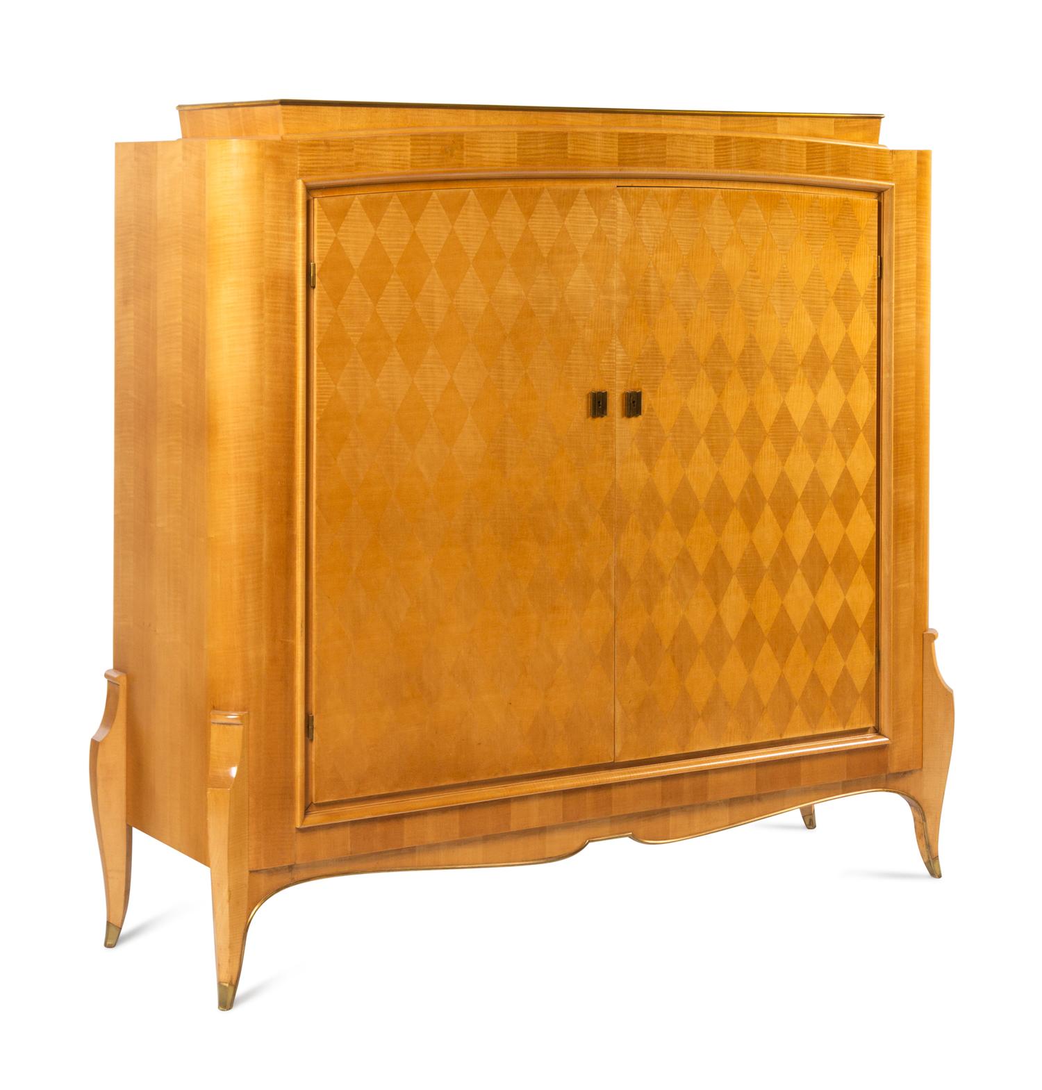 Art Deco Parquetry Cabinet