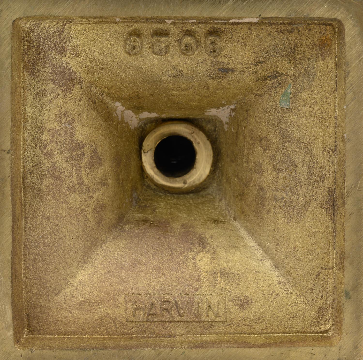 A Group of Brass Candlesticks