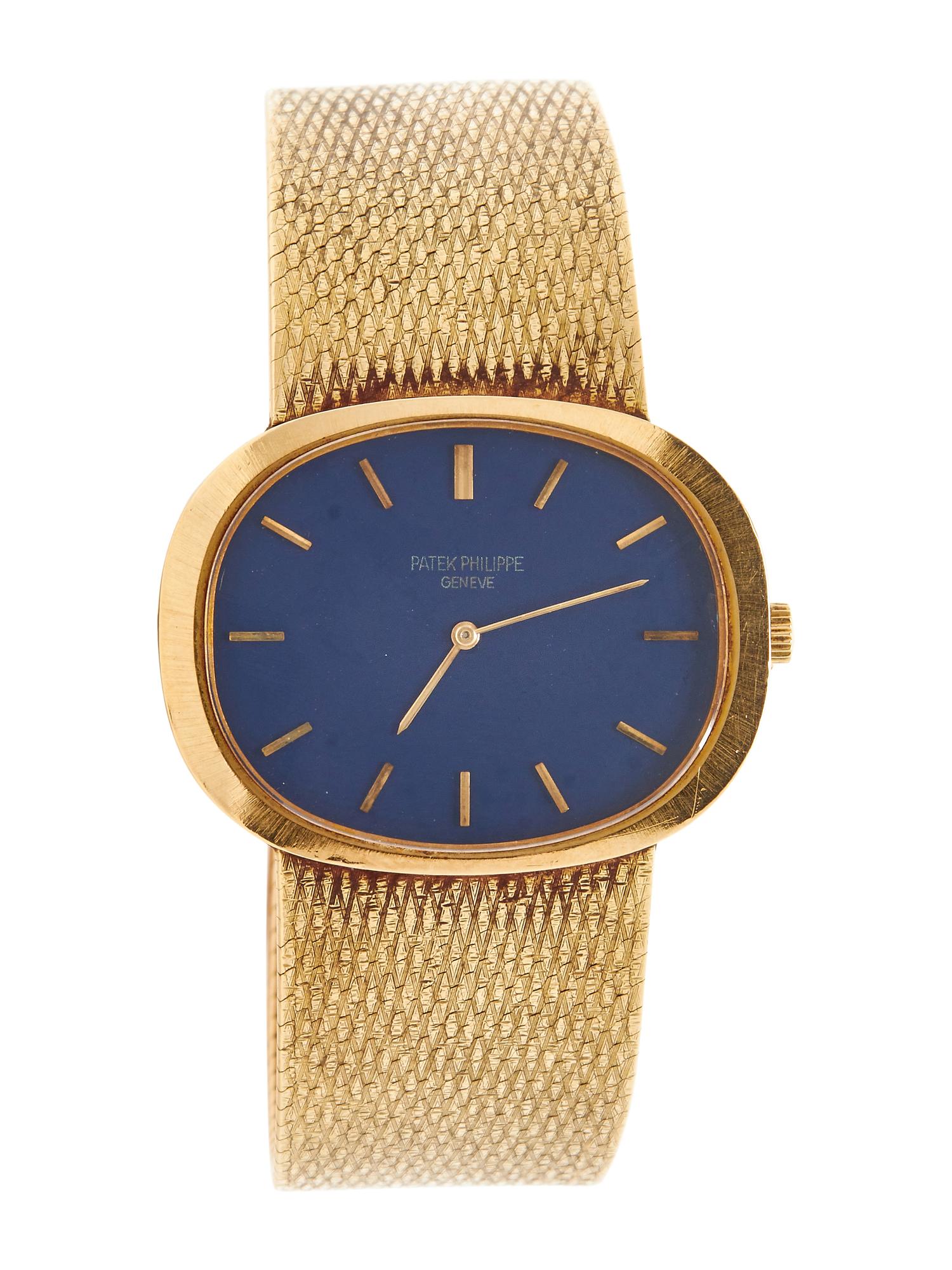 PATEK PHILIPPE, REF. 3583/1 18K YELLOW GOLD 'ELLIPSE' WATCH