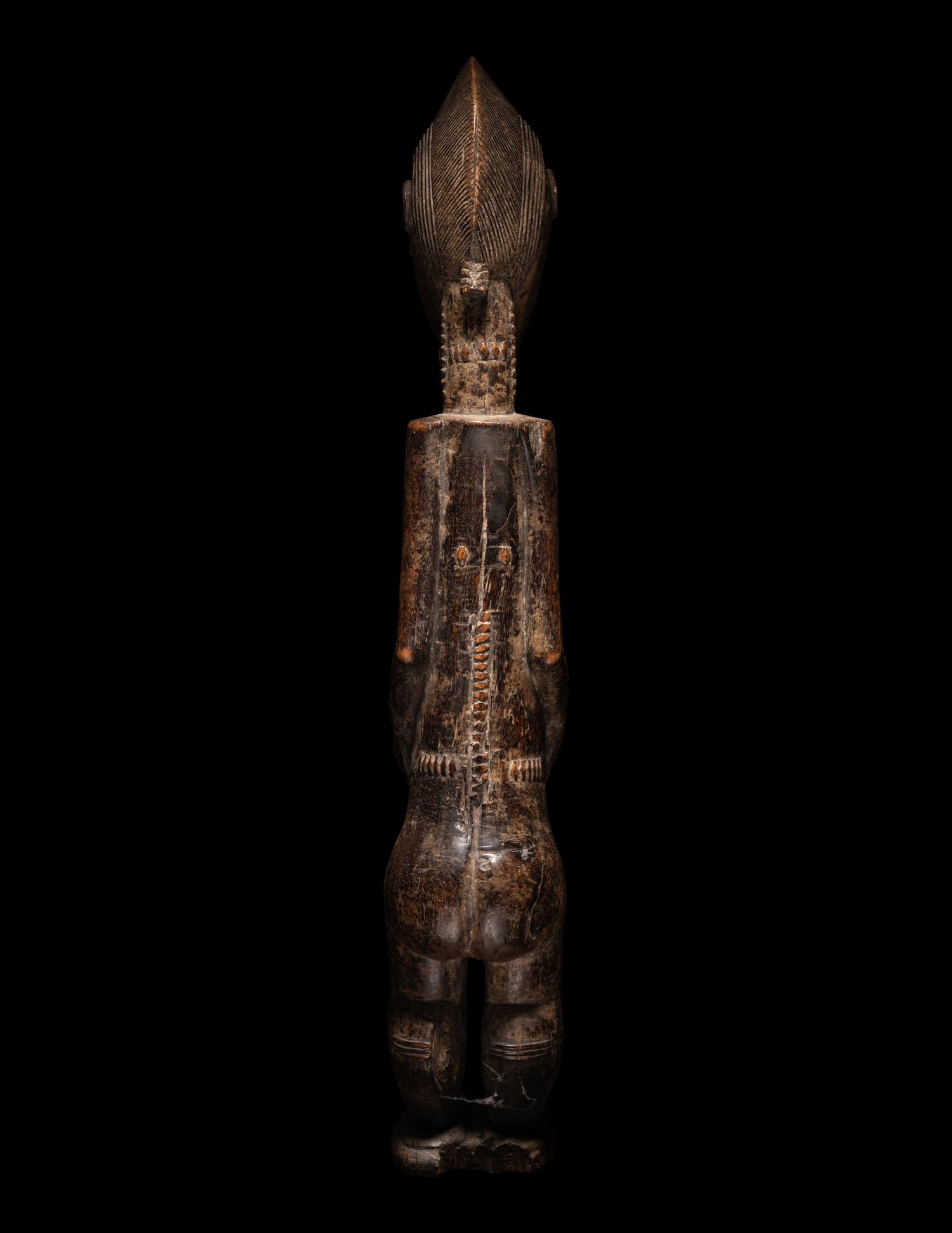 Four African Wood Figures