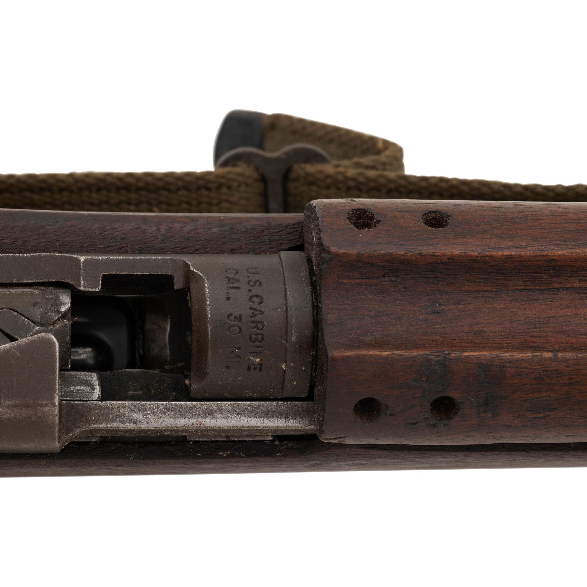 **Inland U.S. M1 Carbine with Recoil Check Muzzle Attachment