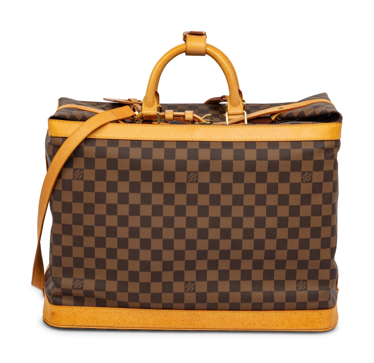 LOUIS VUITTON, DAMIER EBENE CRUISER TRAVEL BAG