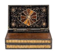 An Anglo-Indian Quill Writing Box