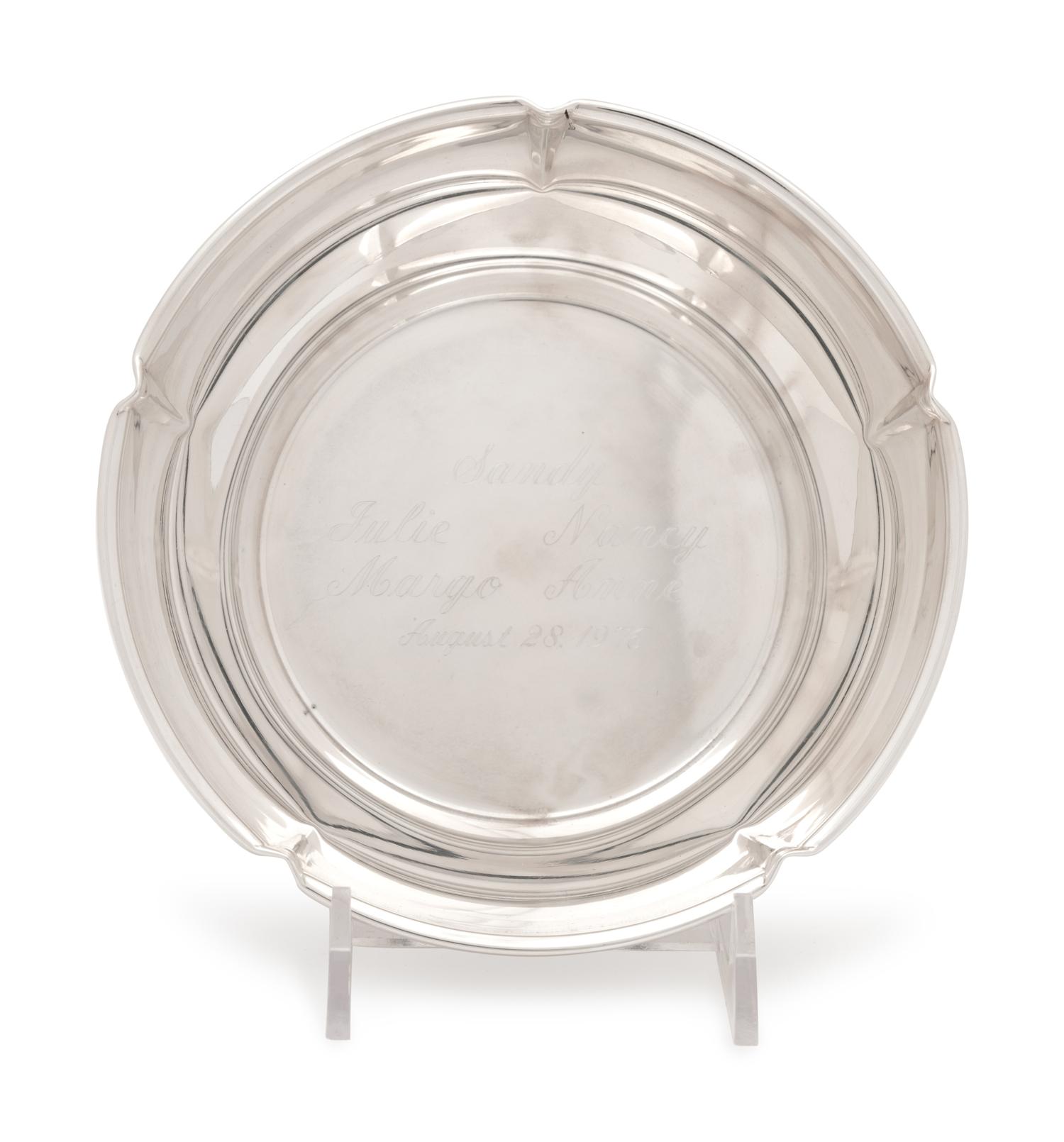 An American Arts & Crafts Style Silver Bowl