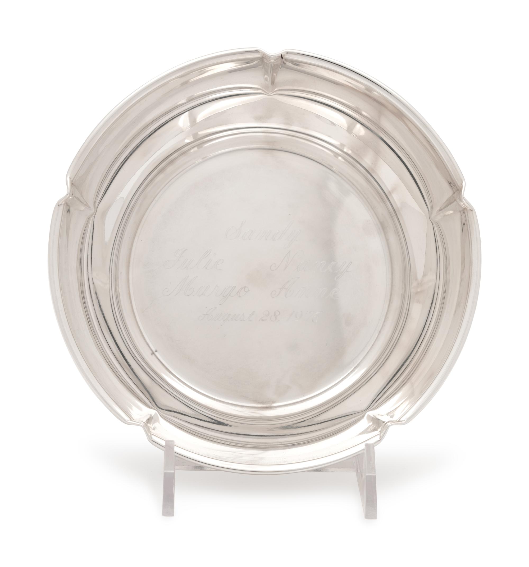 An American Arts & Crafts Style Silver Bowl