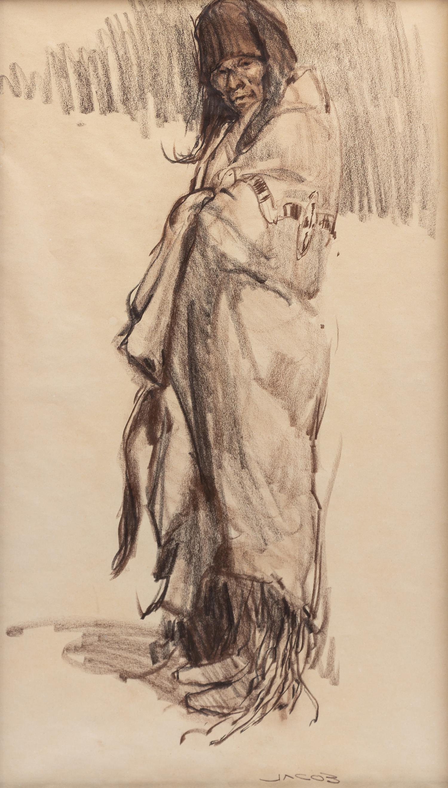 Robed Indian