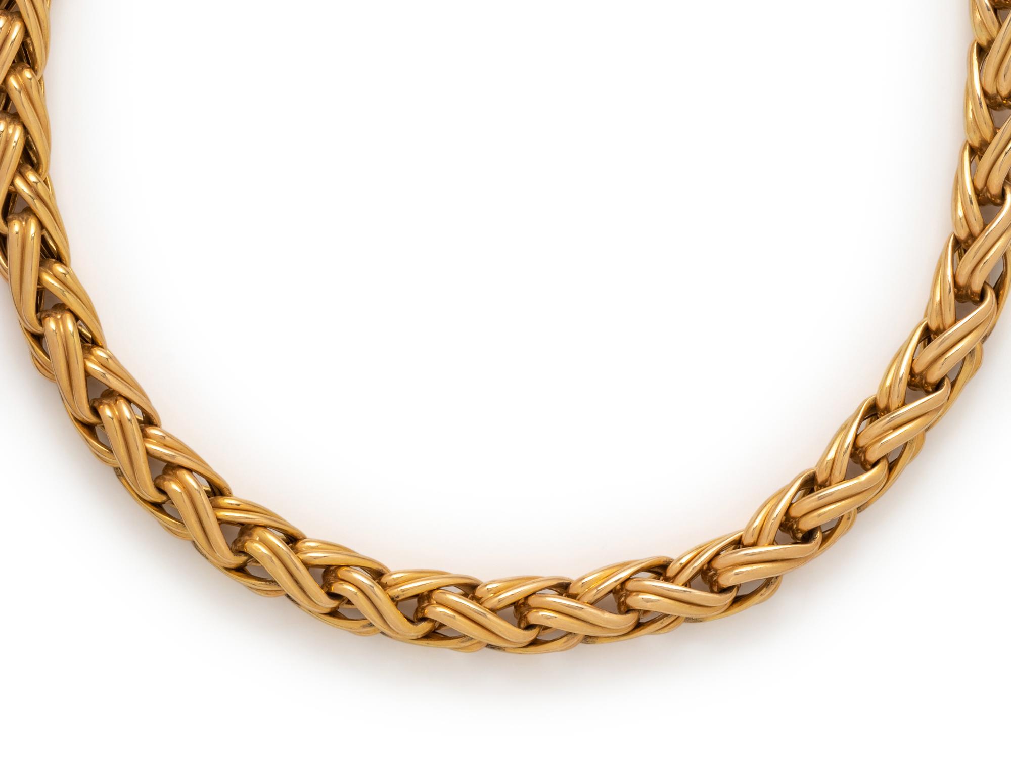 YELLOW GOLD NECKLACE