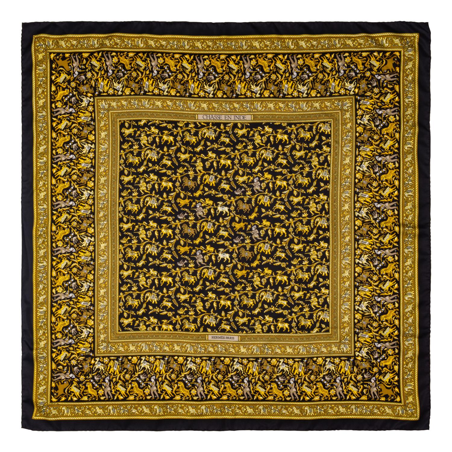 A Group of Three Hermès Scarves