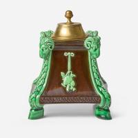 A Wedgwood Majolica Inkstand UK, 1860s