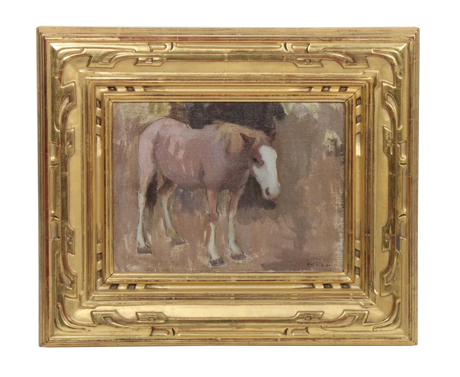 Eanger Irving Couse, (American, 1866-1936), Study of a Horse