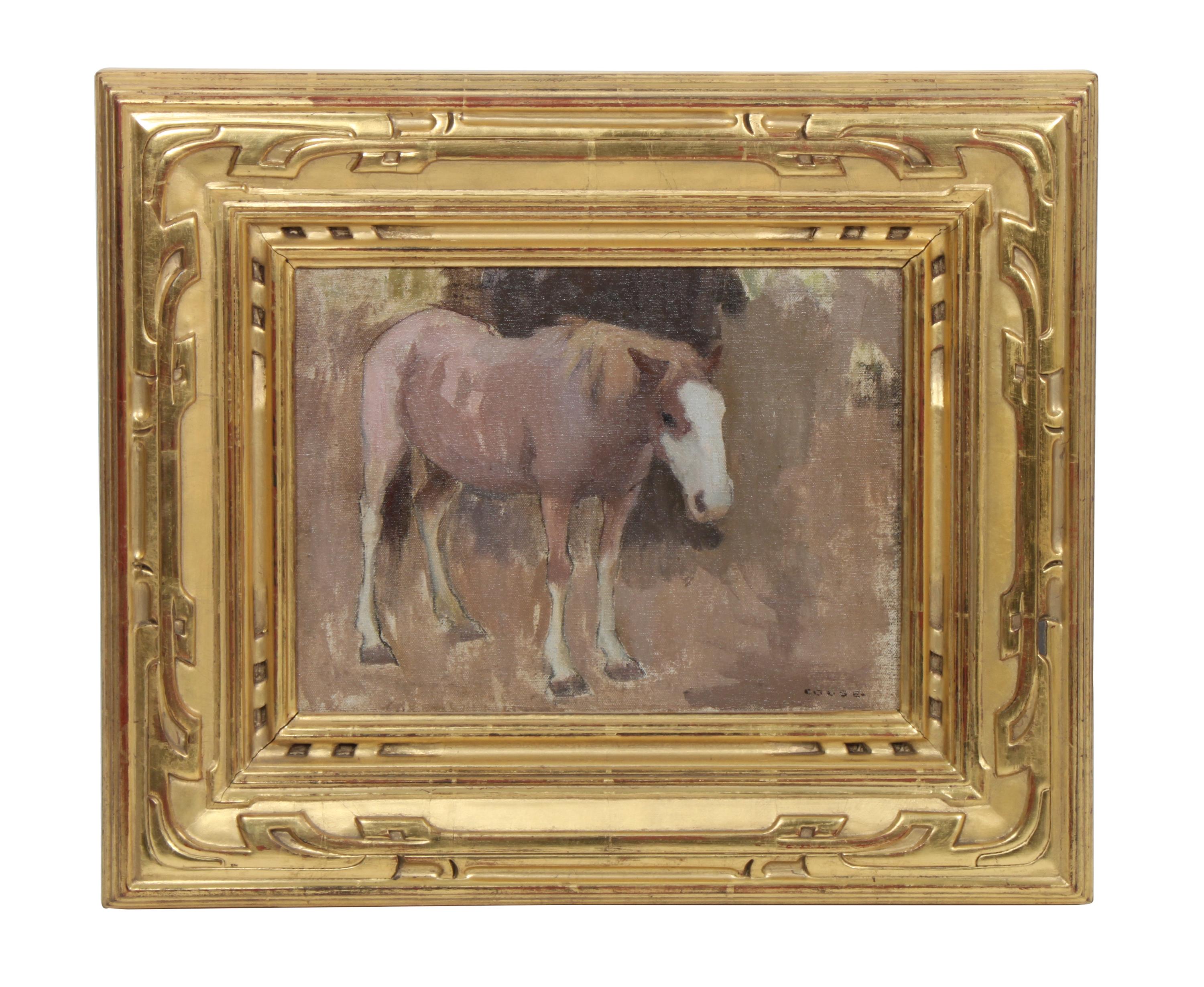 Eanger Irving Couse, (American, 1866-1936), Study of a Horse