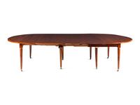 A Directoire Mahogany Dining Table