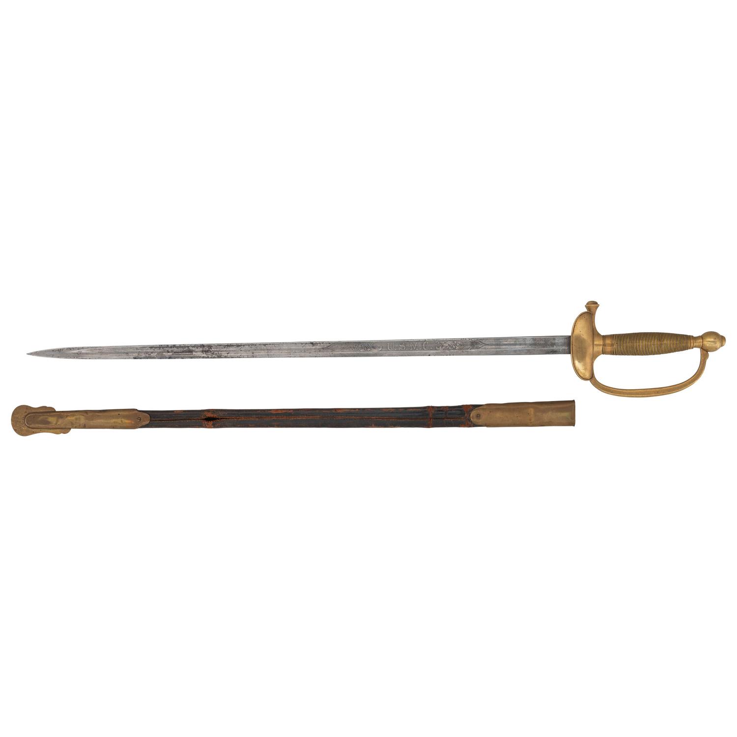 Marine Corps Musician's Sword Model 1875 Configuration