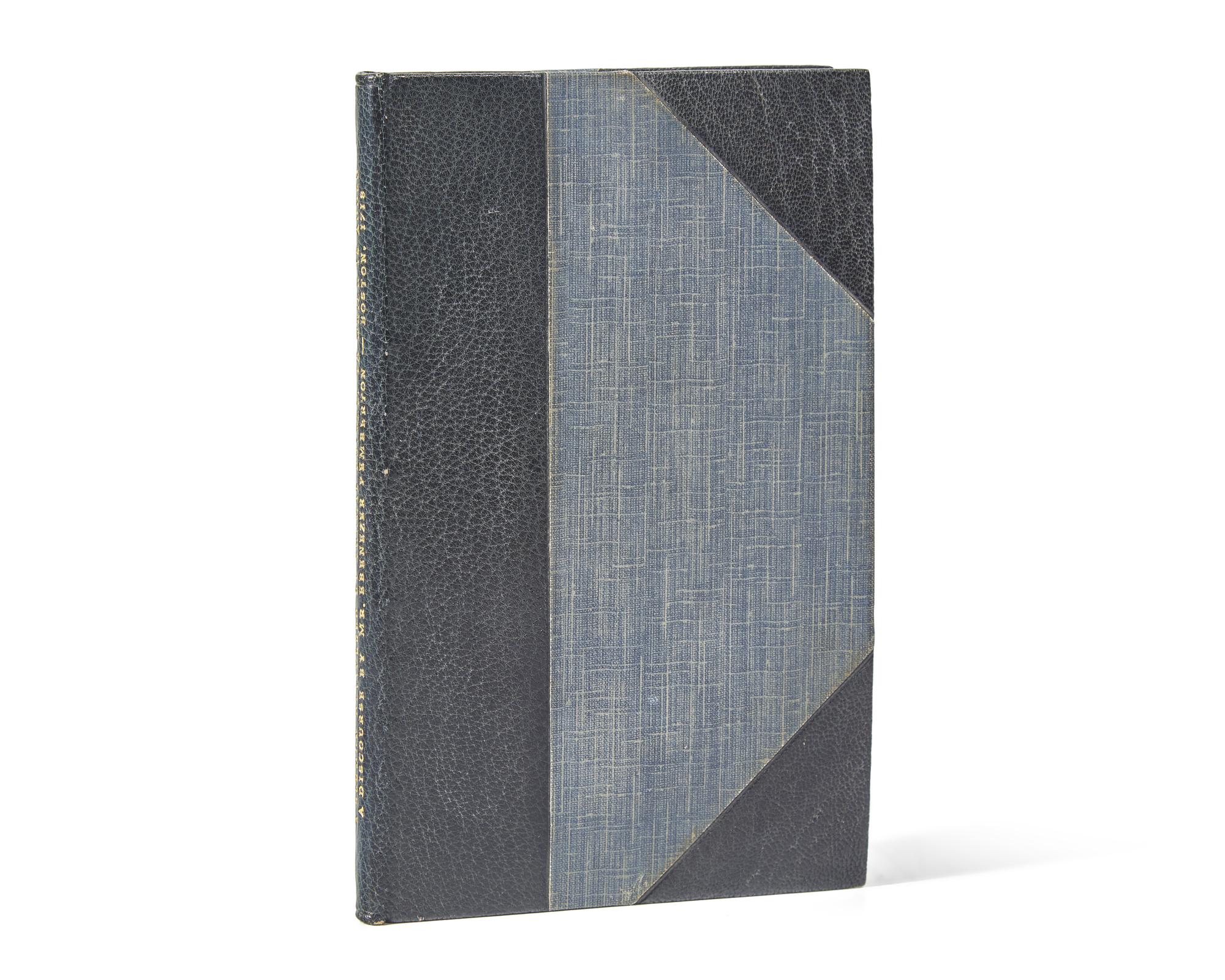 [Americana] [Franklin, Benjamin] Prince, Thomas, and Joseph Sewall, and Cotton Mather, and Ebenezer Pemberton. A Sermon Delivered by Thomas Prince, M. A. on Wensday, October 1, 1718. At His Ordination, to the Pastoral Charge of the South Church in Boston, N. E. in Conjunction with the Reverend Mr. Joseph Sewall. Together with The Charge, by the Reverend Increase Mather, D. D. and a Copy of What was Said at Giving the Right Hand of Fellowship: By the Reverend Cotton Mather, D. D. To which is Added, A Discourse of the Validity of Ordination by the Hands of Presbyters, Previous to Mr. Sewall's on September 16, 1713. By the Late Reverend and Learned Mr. Ebenezer Pemberton, Pastor of the Same Church
