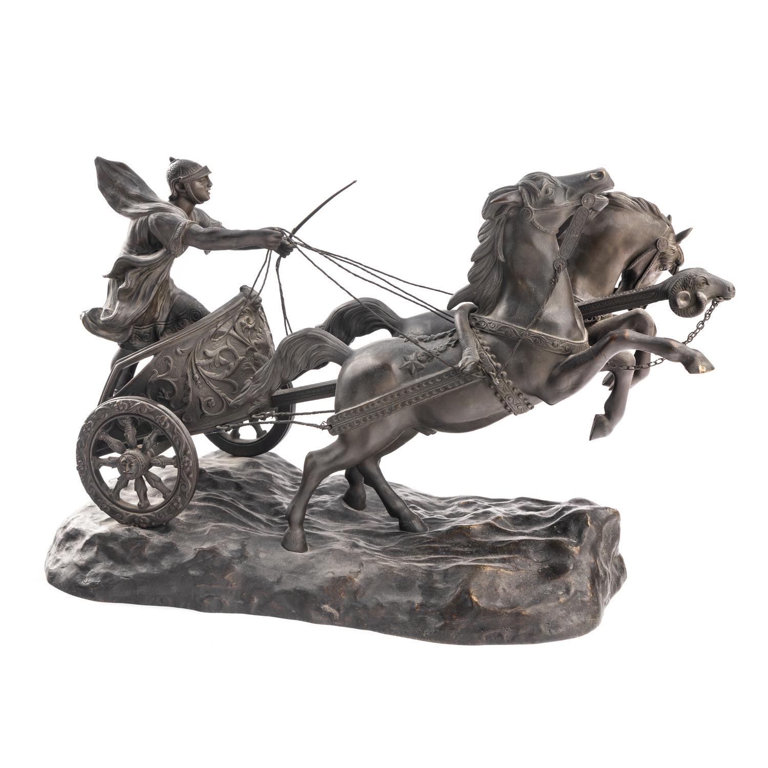 An Italian Bronze Figural Group
