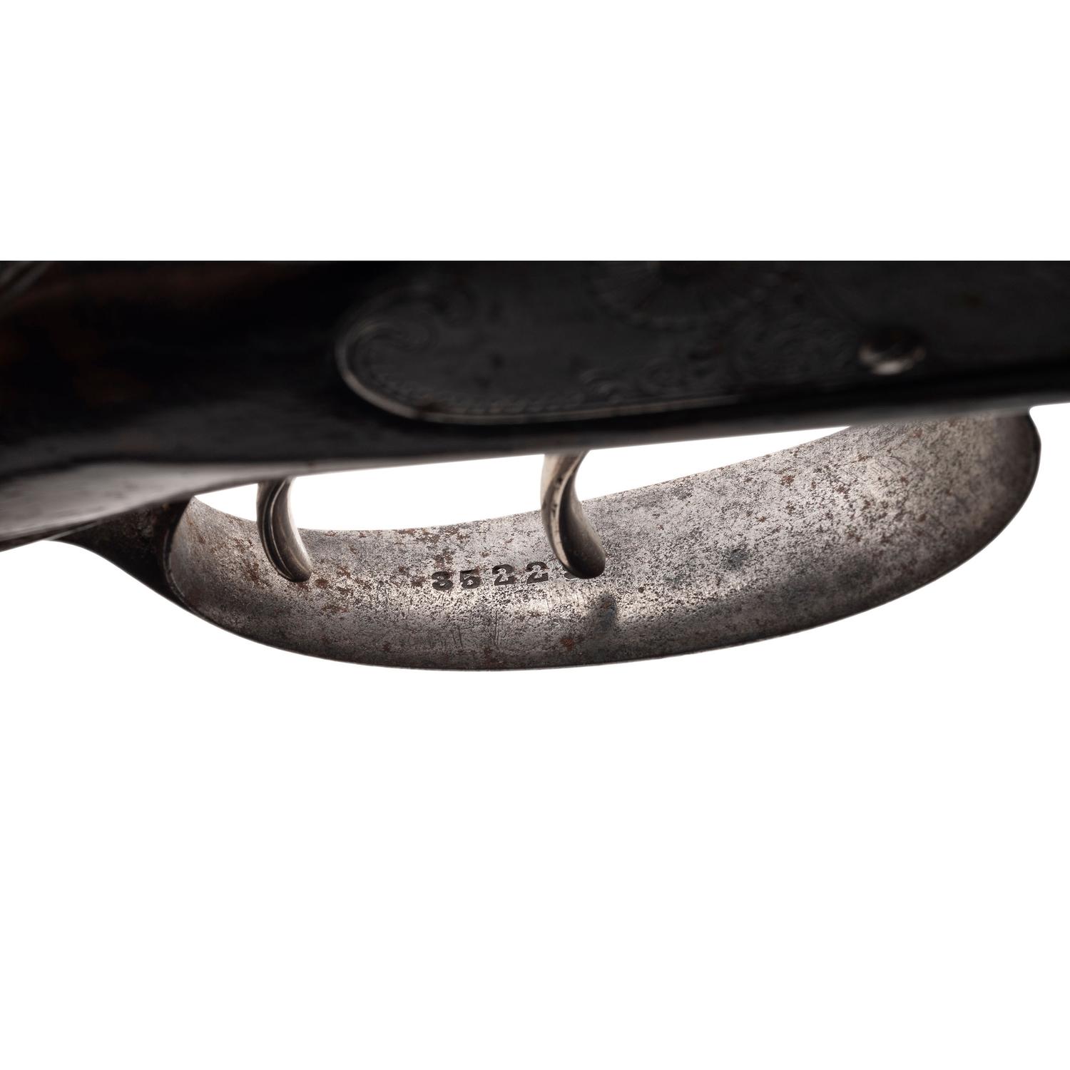 **Lefever Arms Company Double Barrel E Grade Sideplate Boxlock