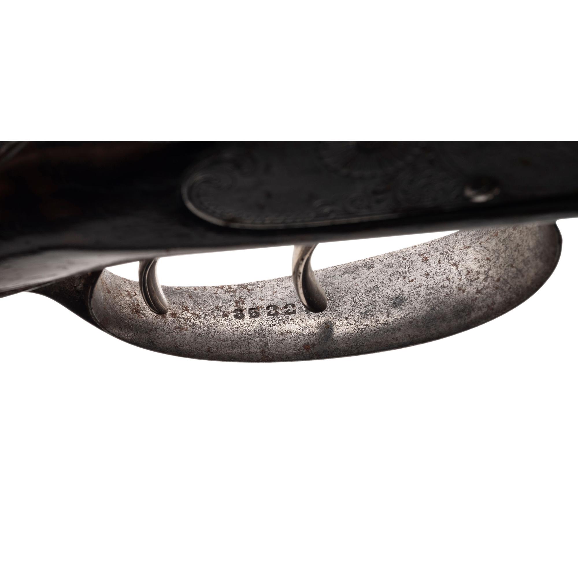 **Lefever Arms Company Double Barrel E Grade Sideplate Boxlock
