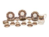 An English Porcelain Dessert Service