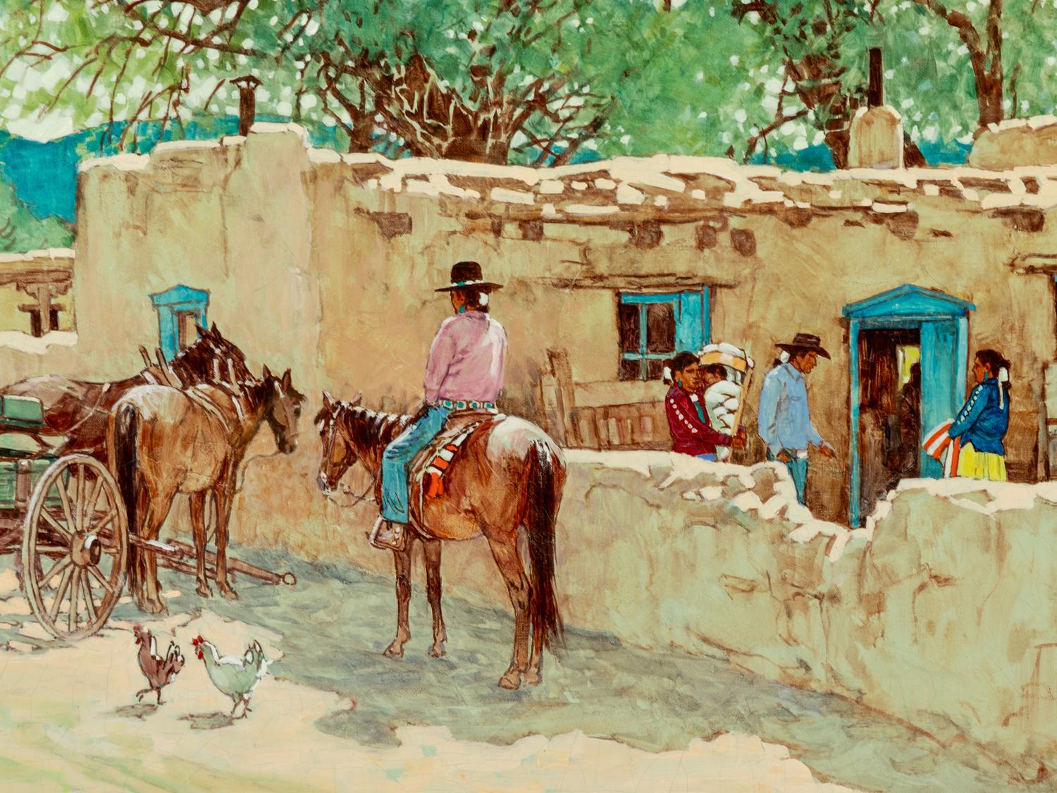 Navajos at the Trading Post
