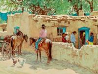 Navajos at the Trading Post