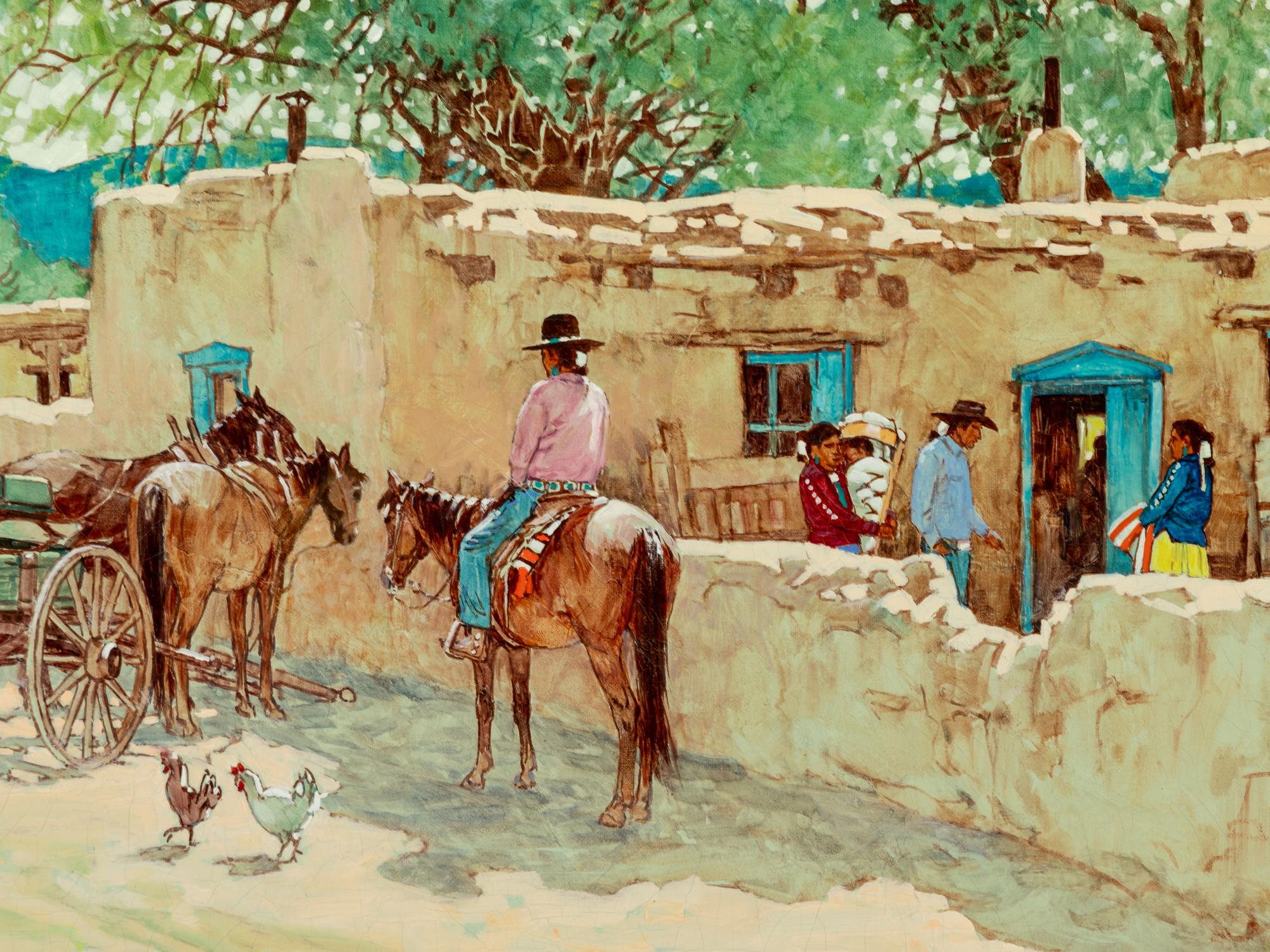 Navajos at the Trading Post