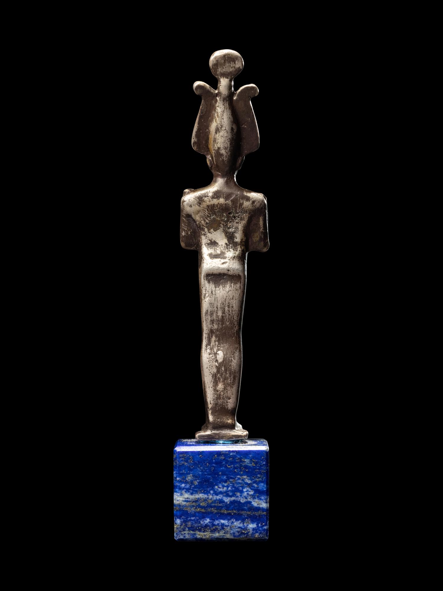 An Egyptian Silver Osiris