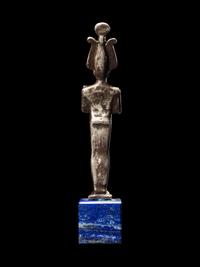 An Egyptian Silver Osiris