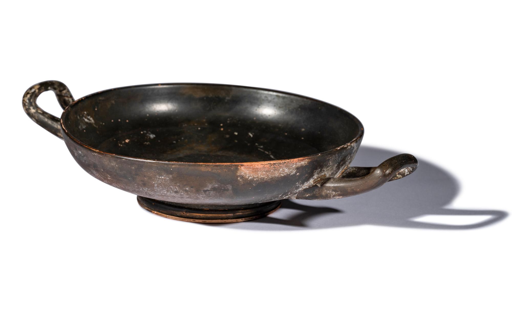 A Greek Black-Glazed Kylix