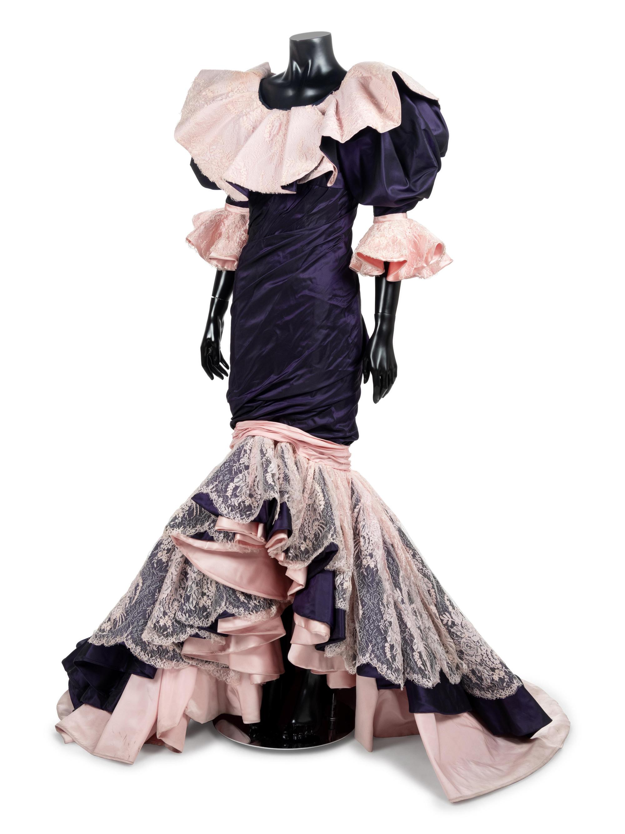 Emanuel Ungaro Haute Couture Dress From Ebony Fashion Fair, 1988
