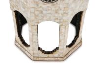 A Pair of Moorish Style Marquetry Octagonal Tables