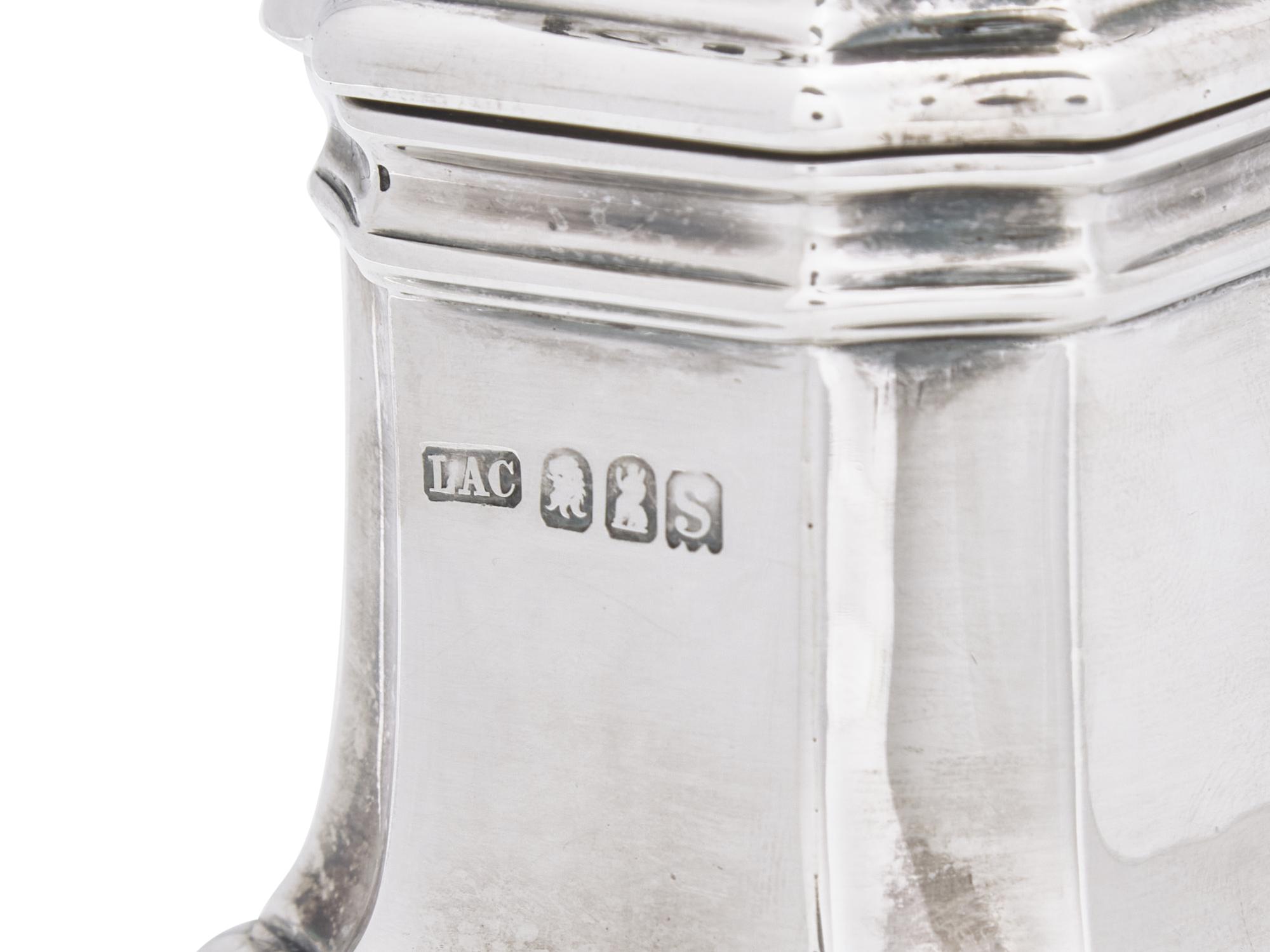 A George V Britannia Silver Caster
