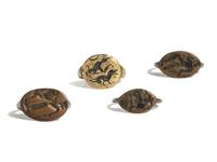 Four Greek Bronze Finger Ring