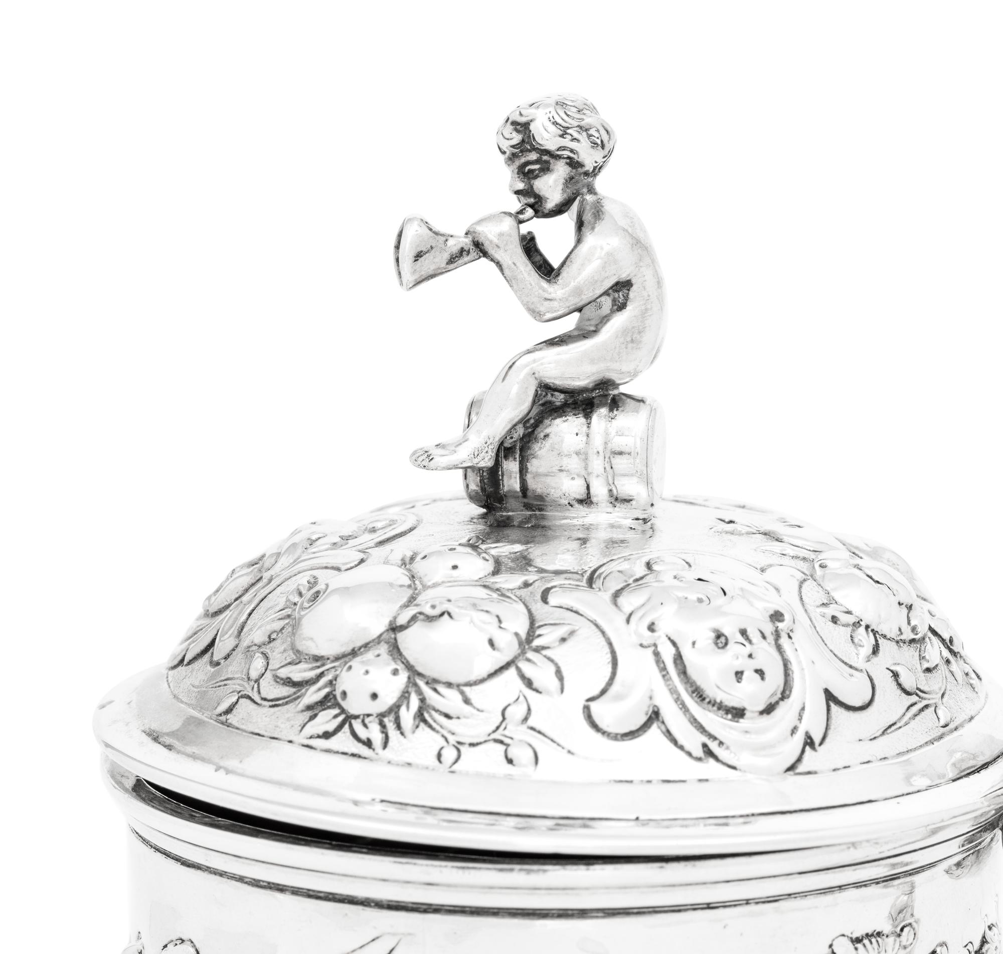 A German Silver Tankard
