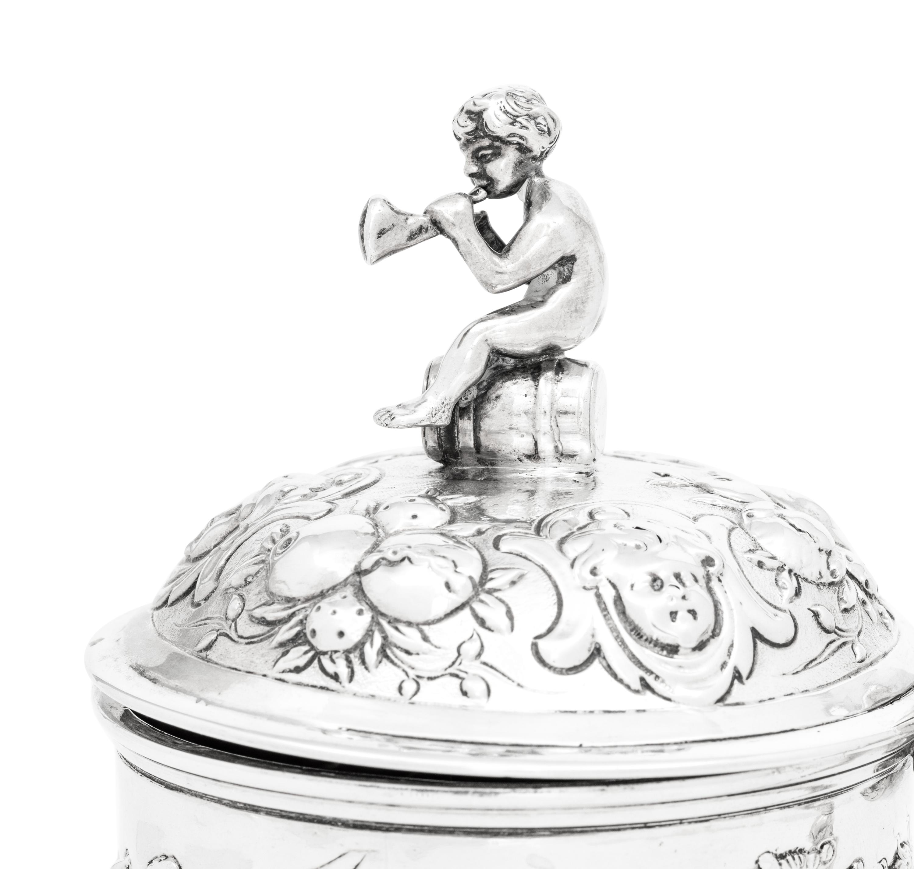 A German Silver Tankard