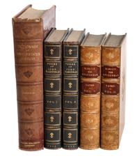 COLLECTION OF LEATHER BINDINGS