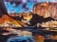 William Matthews, (American, b. 1949), Water Canyons
