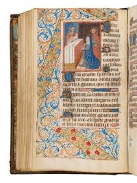 MASTER OF JEANNE HERVEZ (active Paris, c. 1480-1500) Book of Hours (use of Paris), in Latin and French, illuminated manuscript on parchment [Paris, c. 1490-1500]