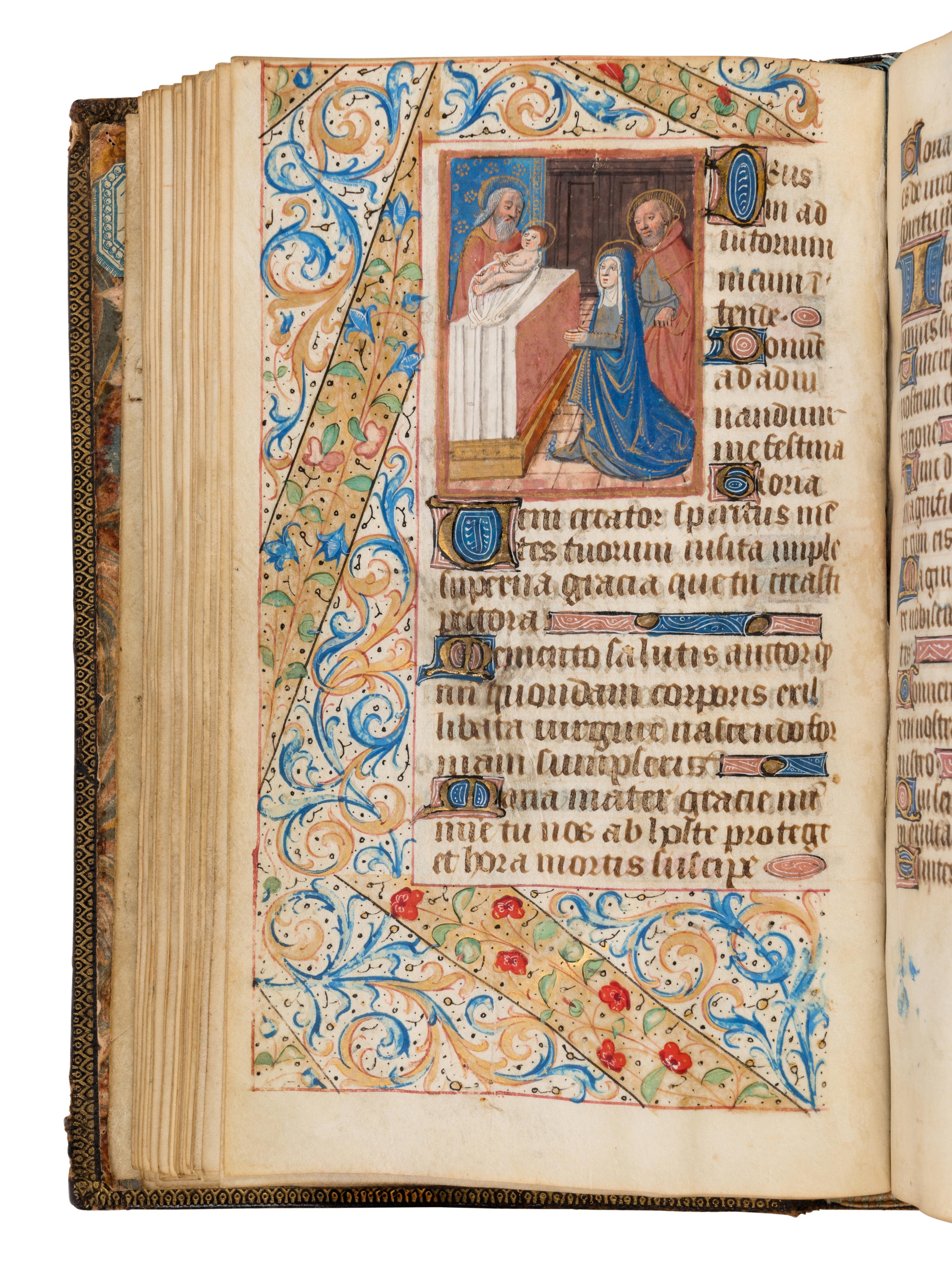 MASTER OF JEANNE HERVEZ (active Paris, c. 1480-1500) Book of Hours (use of Paris), in Latin and French, illuminated manuscript on parchment [Paris, c. 1490-1500]