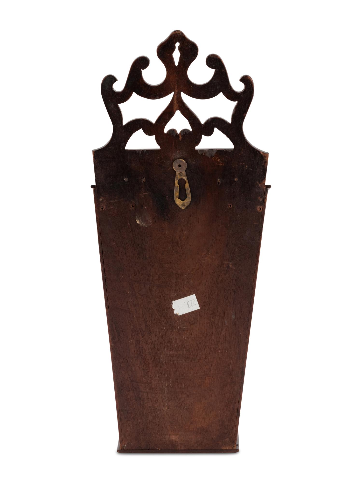 A Federal Mahogany Knife Box