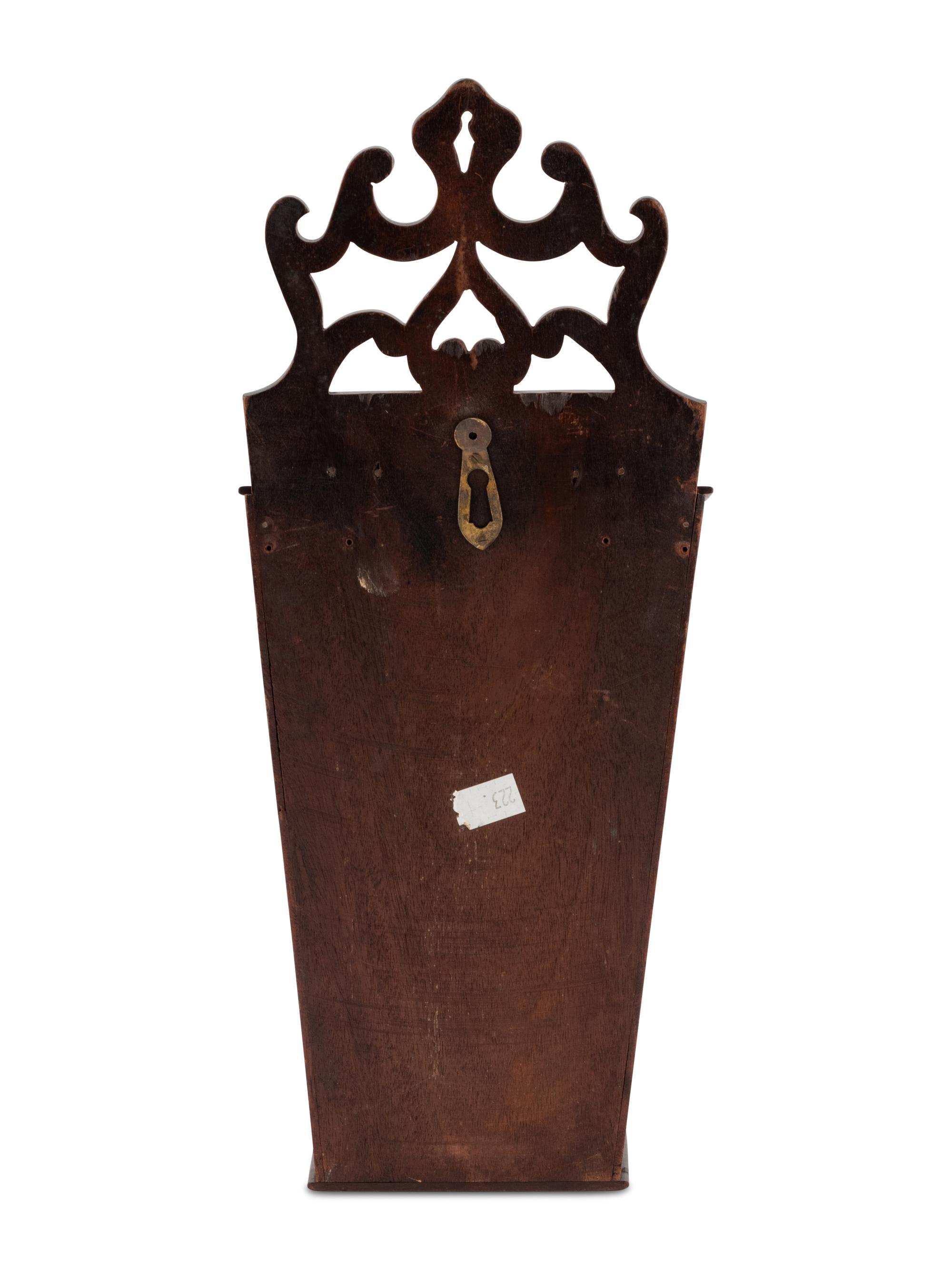 A Federal Mahogany Knife Box
