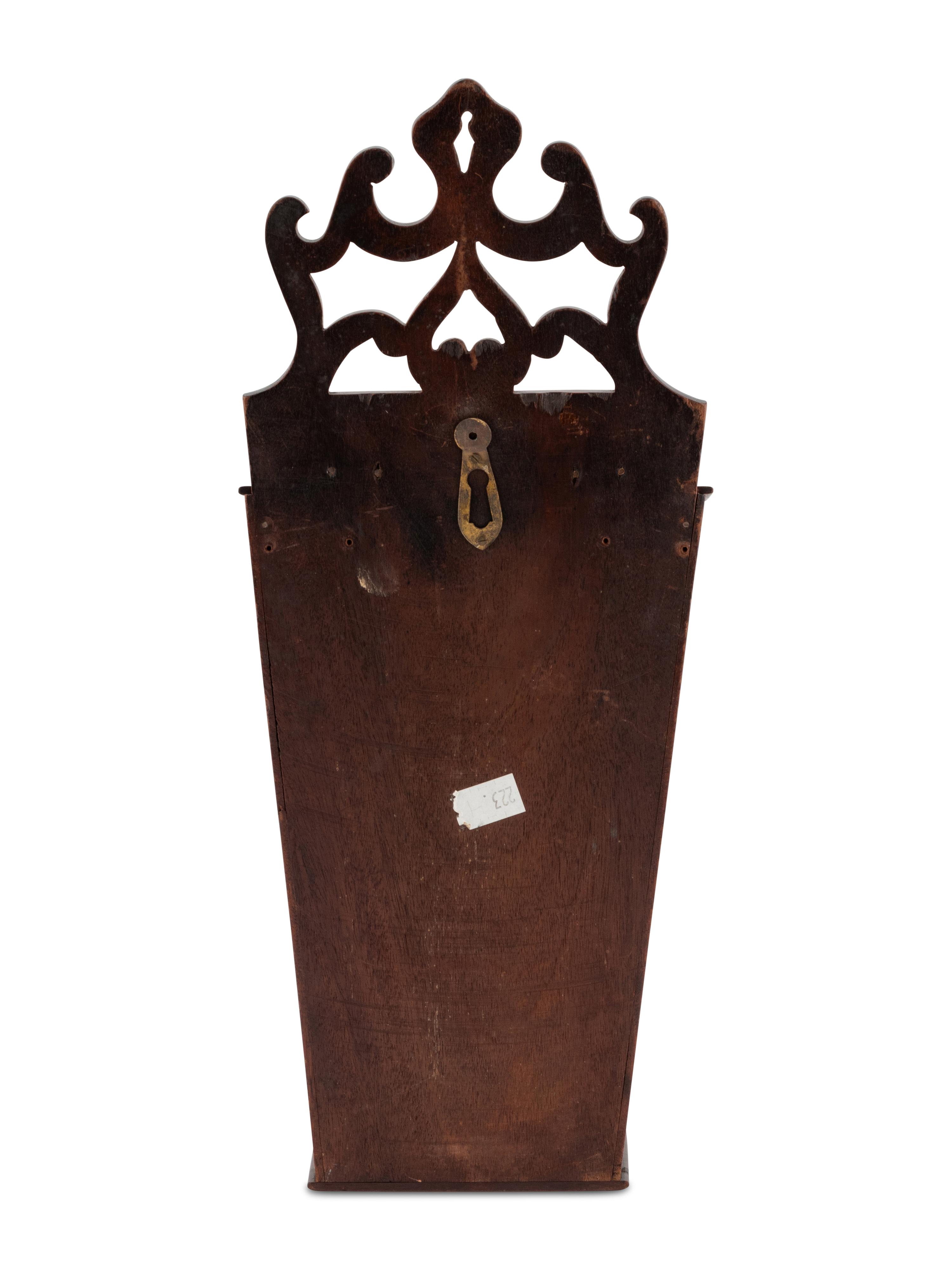 A Federal Mahogany Knife Box
